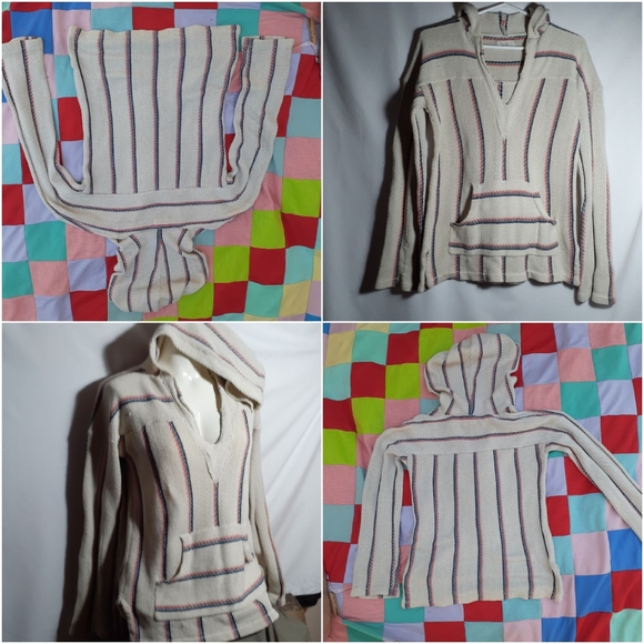 Vtg Boho Ron Jon Women's Parka Hoody - Picture 13 of 16